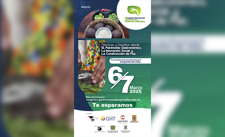 Abierta convocatoria para concurso de pósters y fotografía en el I Congreso Internacional de Gastronomía y Desarrollo Sostenible