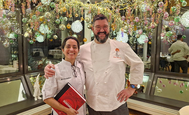 Directora del Programa de Ciencias Culinarias de la Gastronomía fortalece lazos académicos en Francia