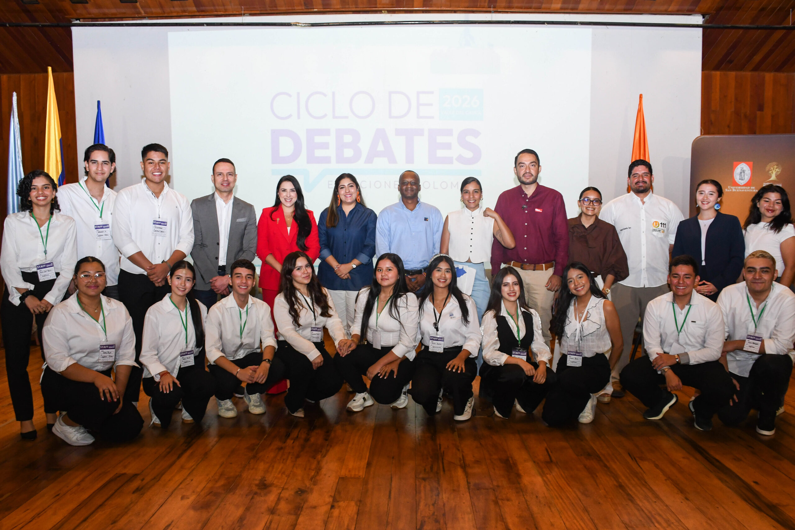La Universidad de San Buenaventura Cali abrió sus puertas al Debate de Candidatos por el Valle del Cauca