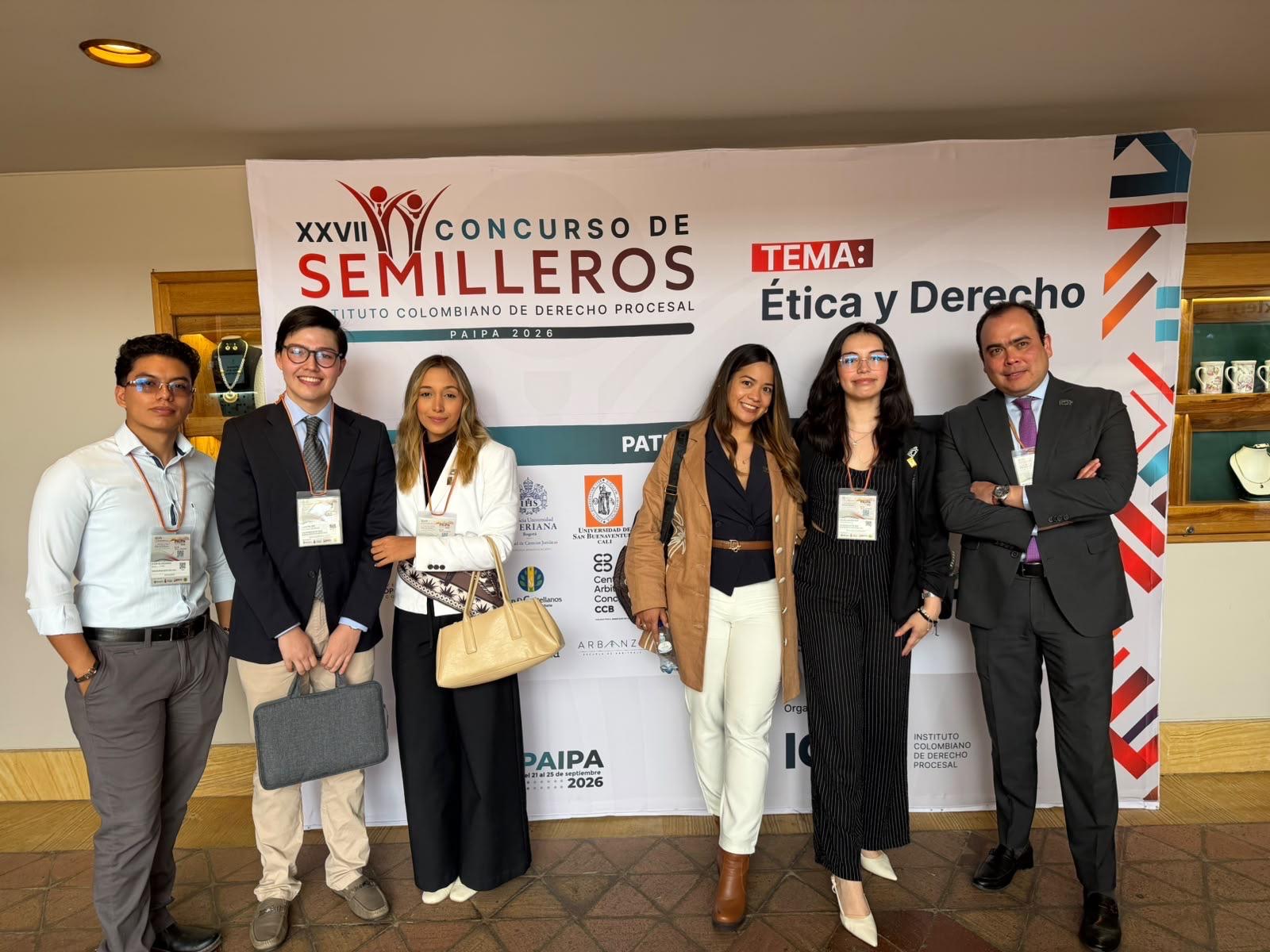 Nuestros semilleros de Derecho se destacan en el XXVII Concurso Nacional de Semilleros del ICDP